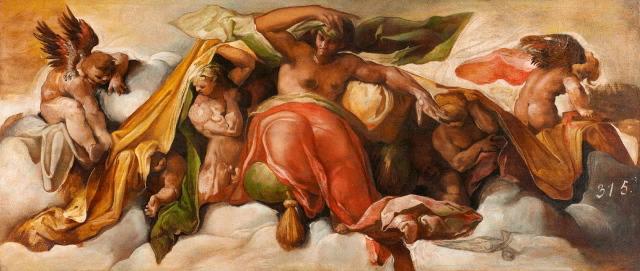 Allégorie de la Nuit — Giovanni Francesco Bezzi