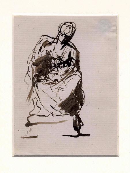 Etude pour la Sécurité (titre attribué), Henri Chapu, 1870-1873