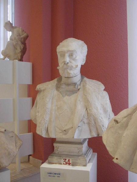 Sadi Carnot (Carnot, Sadi (Limoges 1837 - Lyon 1894), homme d'Etat français), Henri Chapu, 1889