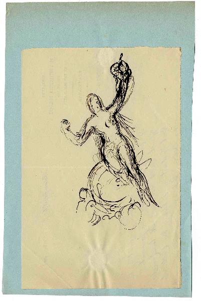 Etude pour la Vapeur (Pour la façade de la galerie des machines, Champs de Mars, Paris), Henri Chapu, 1889