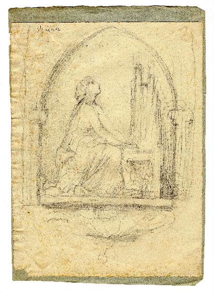 Sainte Cécile (titre attribué), Henri Chapu, 2e moitié 19e siècle
