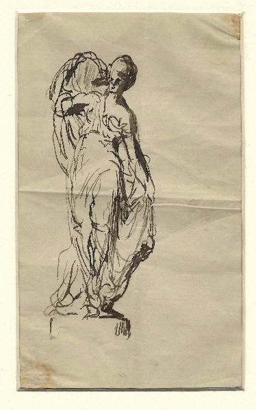 Etude pour une danseuse, Henri Chapu, 2e moitié 19e siècle