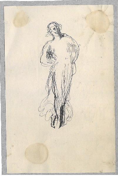 Etude pour une danseuse, Henri Chapu, 2e moitié 19e siècle