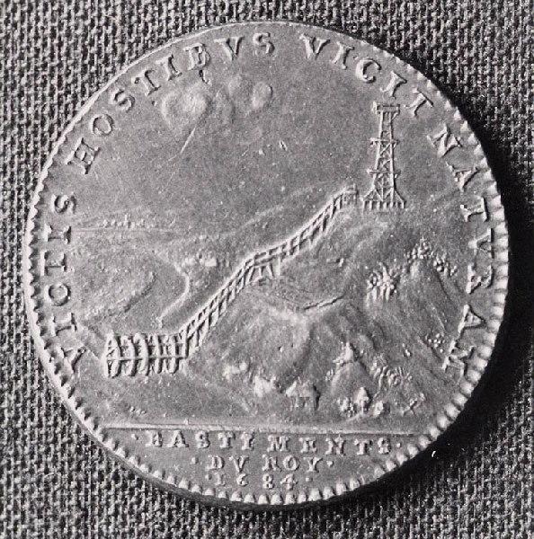 Jeton de la Machine de Marly 1684_1