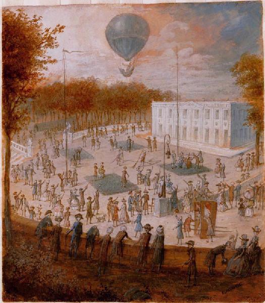 Envol d'une montgolfière à Marly_0