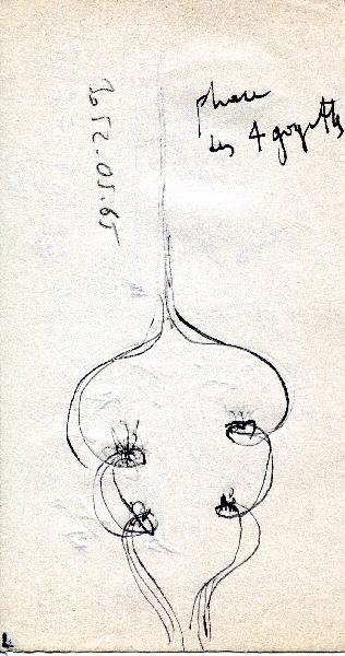 Etude pour la place des 4 gogottes, Philolaos Tloupas, 1995 entre,1996 et