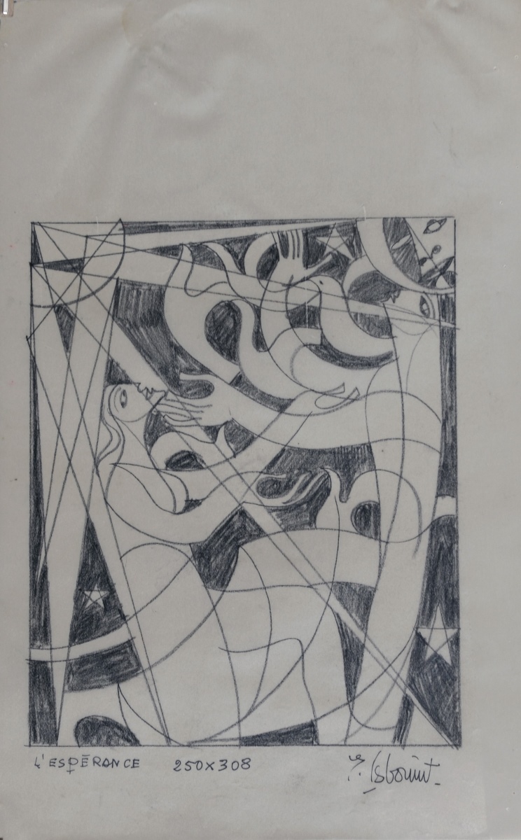 L'espérance 250 x 308, Robert Lesbounit, 2e moitié 20e siècle