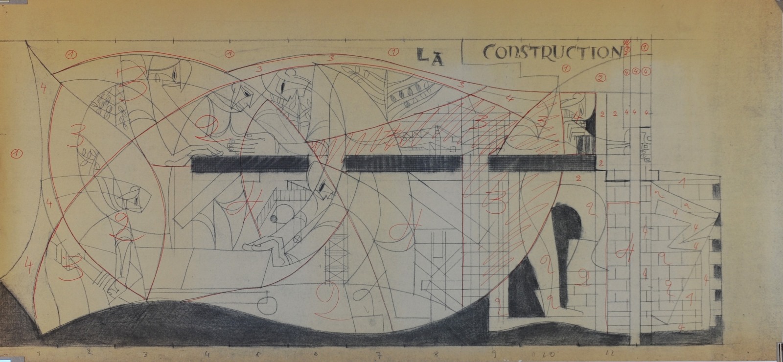 La construction, Robert Lesbounit, 1964