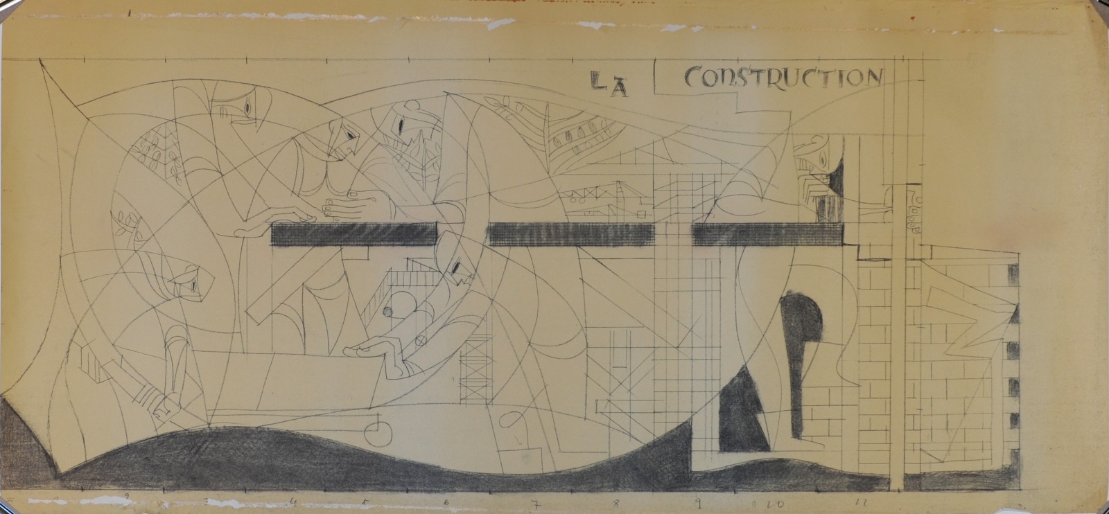 LA CONSTRUCTION, Robert Lesbounit, 1964