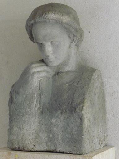 Tête de poète, Le Penseur (autre titre), Joseph Antoine Bernard, 1907