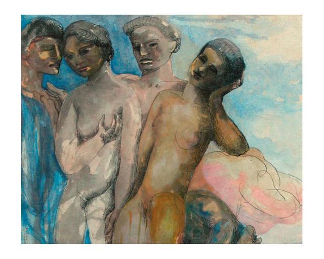 Groupe de cinq personnages_1
