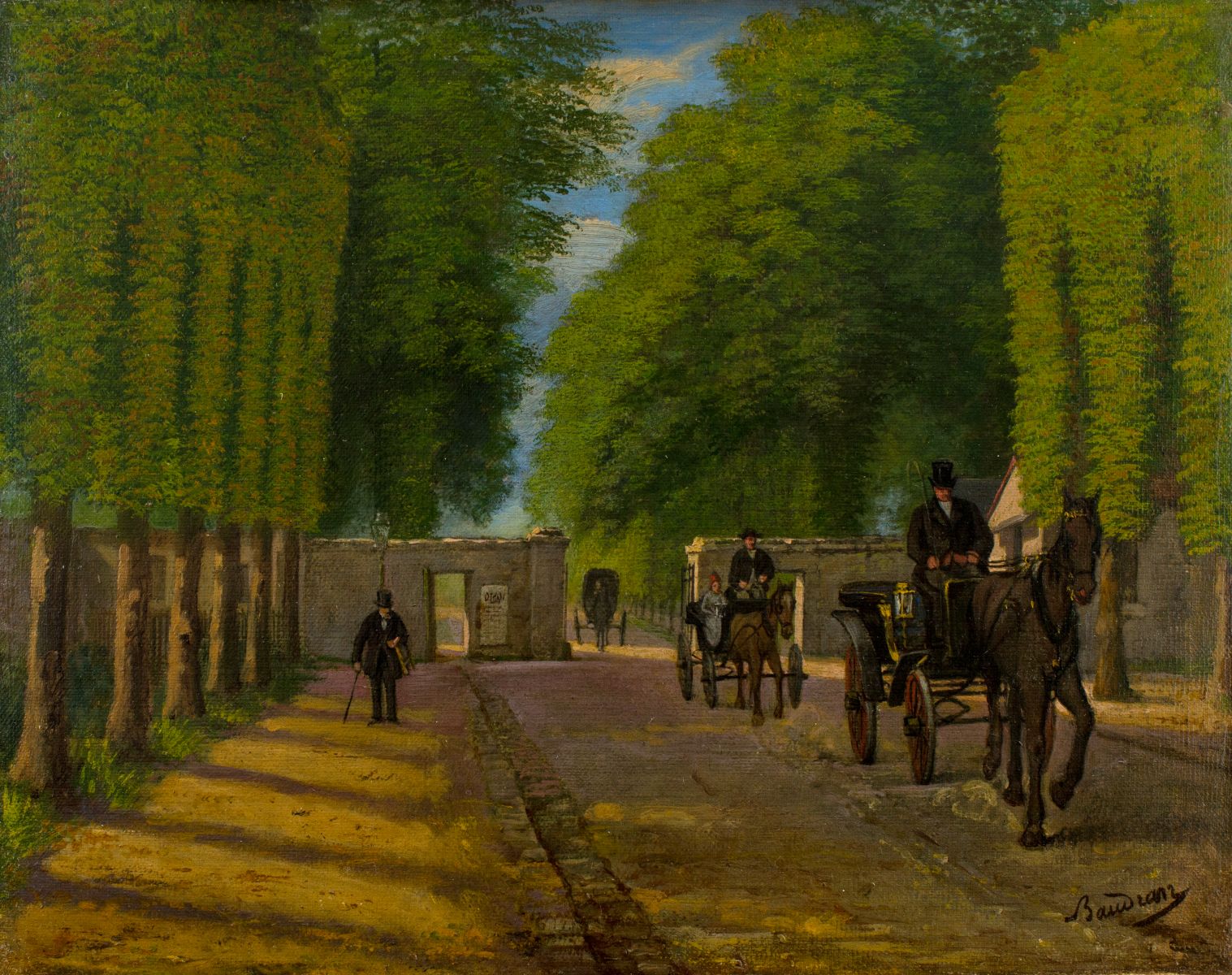 La grille du boulevard de la Reine_0