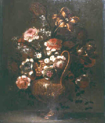 Bouquet de fleurs dans un vase_0