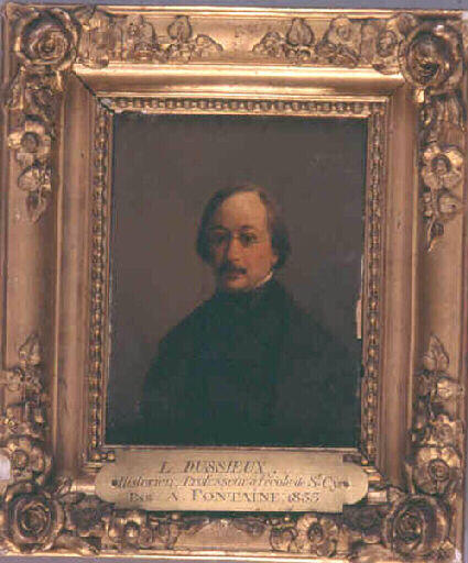 Monsieur Dussieux, professeur d'histoire à Saint-Cyr_0
