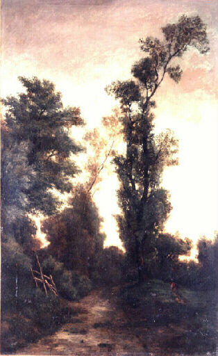 Chemin, Émile Lambinet, 1850