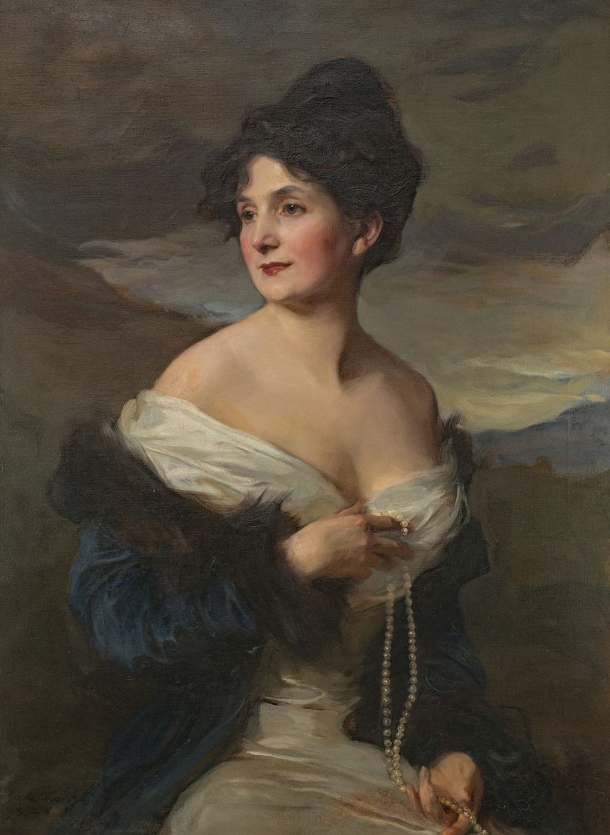 Portrait de la Vicomtesse de Fontenay (1870-1952), femme de l'ambassadeur de France_0