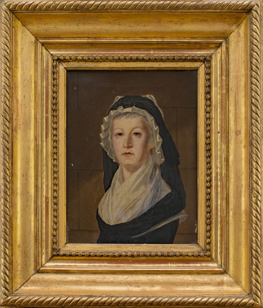 Portrait de Marie-Antoinette (1755-1793) au Temple_0