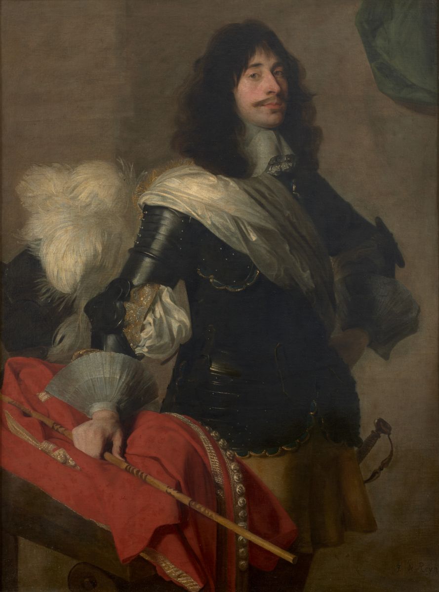 Le Fils aîné de Pierre Corneille (1643-1698) en tenue de capitaine des chevau-légers_0