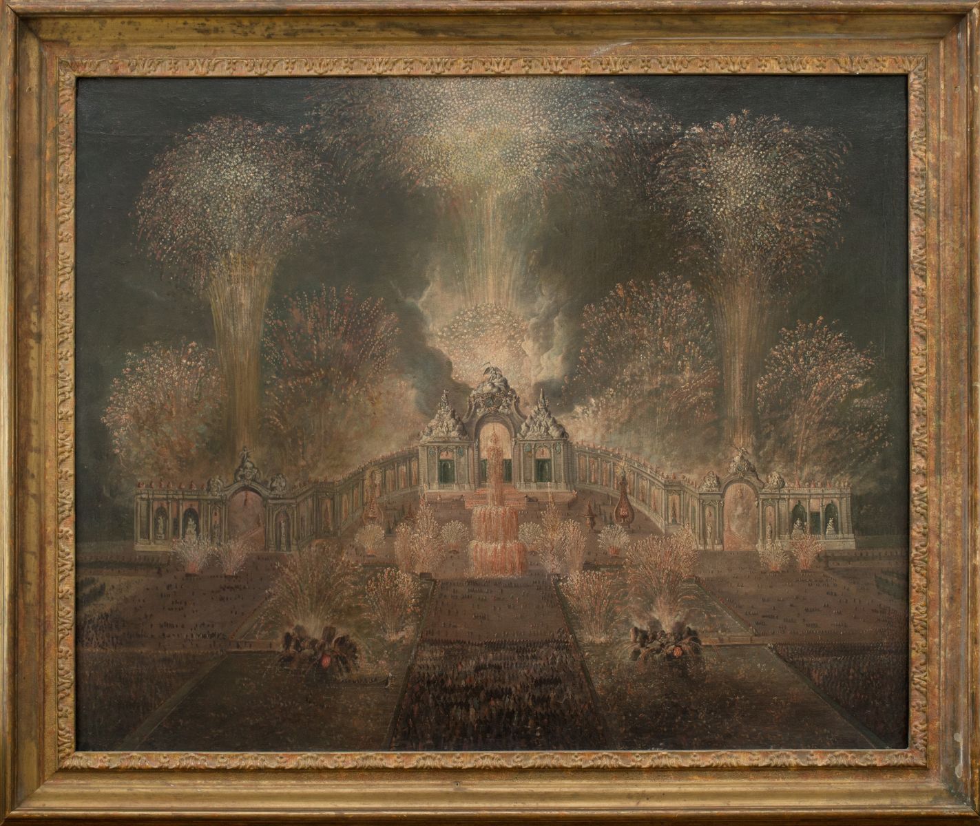 Feu d'artifice donné par Louis XV dans le parc de Versailles à l'occasion du mariage de Louise-Élisabeth de France avec l'Infant Philippe d'Espagne le 26 août 1739_0