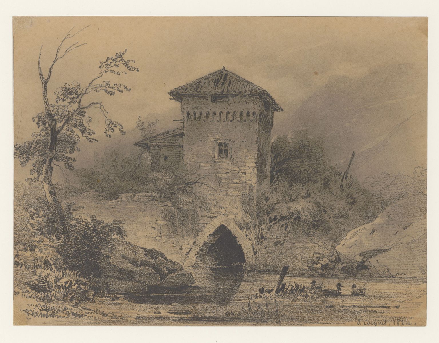 Environs de Berne ; Environs de Berne. Ancienne forteresse (titre ancien)_0