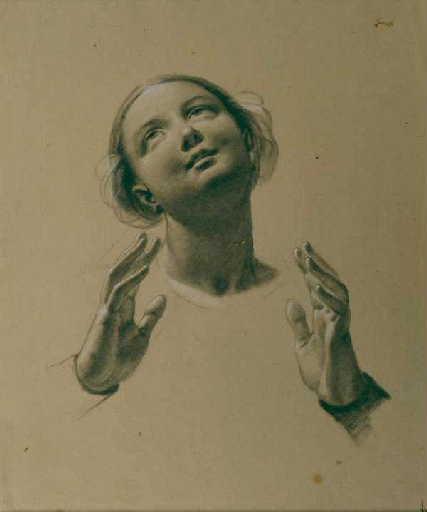 Visage de femme vue de trois-quarts_0