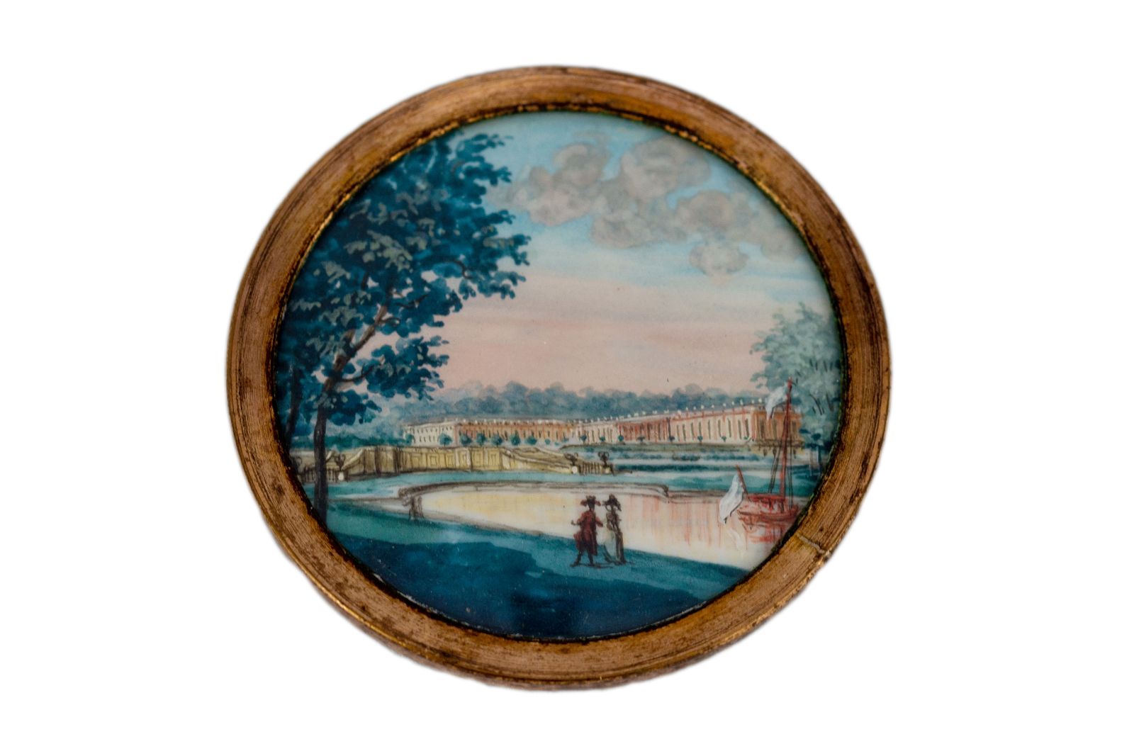 Le Grand Trianon, vu de l'extrémité nord du Grand Canal_0