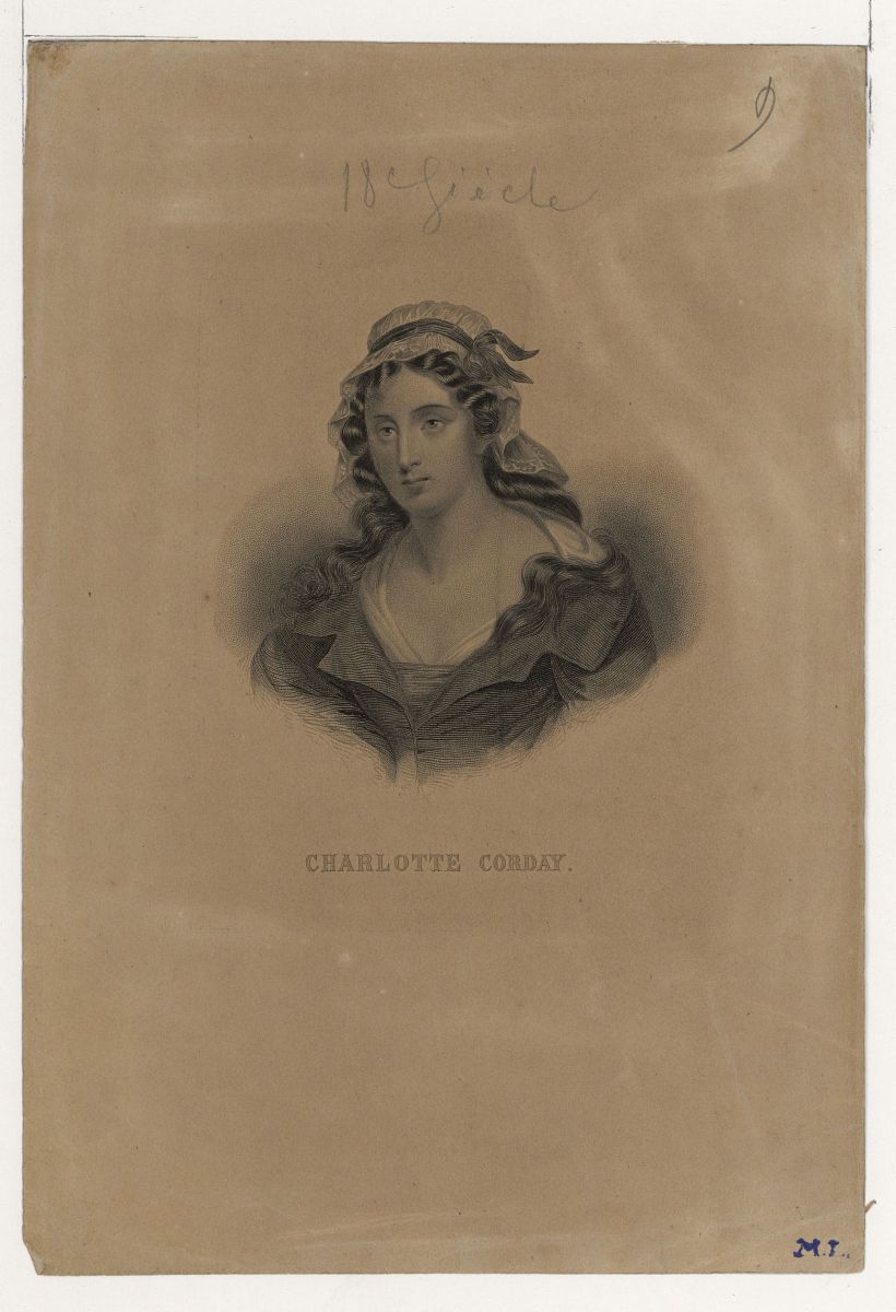 Charlotte Corday vue en buste_0