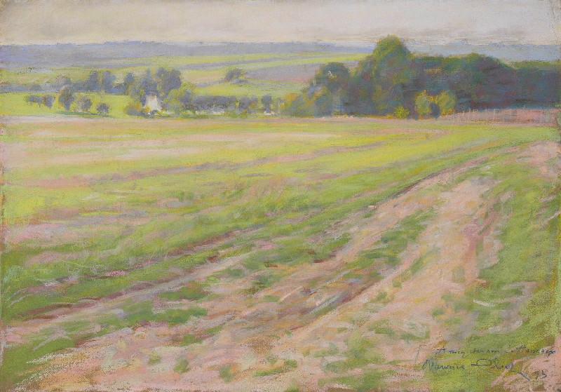Le chemin d'Epinay, Maurice Eliot, 1893
