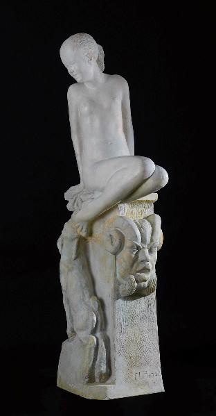 Nymphe assise (Projet de fontaine), Maurice Prost, 20e siècle