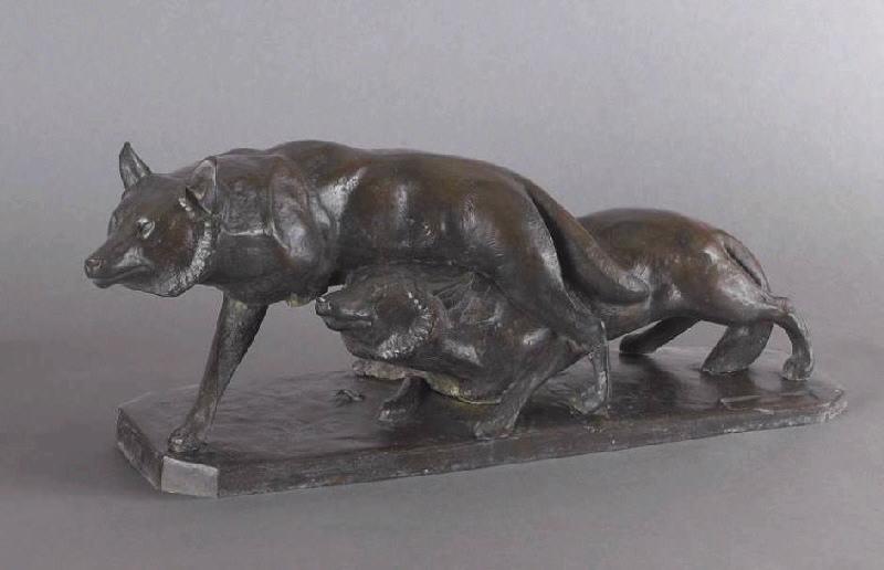 Loups, Maurice Prost, 1928