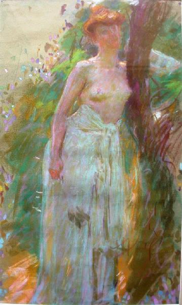 Femme rousse, Maurice Eliot, 4e quart 19e siècle, 1er quart 20e siècle