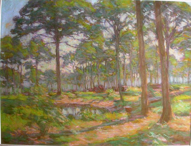 Sous-bois, Maurice Eliot, 4e quart 19e siècle, 1er quart 20e siècle