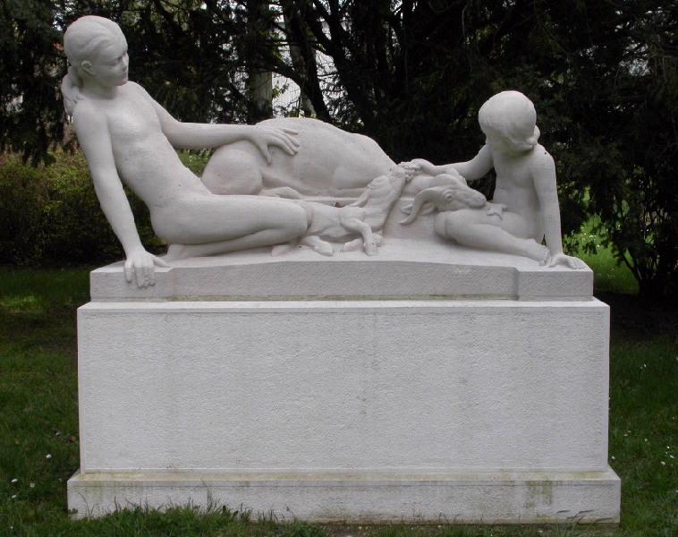 La Jeunesse (Groupe sculpté), Maurice Prost, 1960