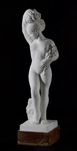 Femme à la corbeille de fruits, Maurice Prost, 20e siècle