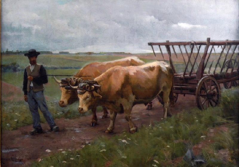 Scène champêtre, Maurice Eliot, 4e quart 19e siècle