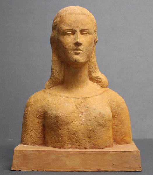 Buste de jeune fille, Maurice Prost, 20e siècle