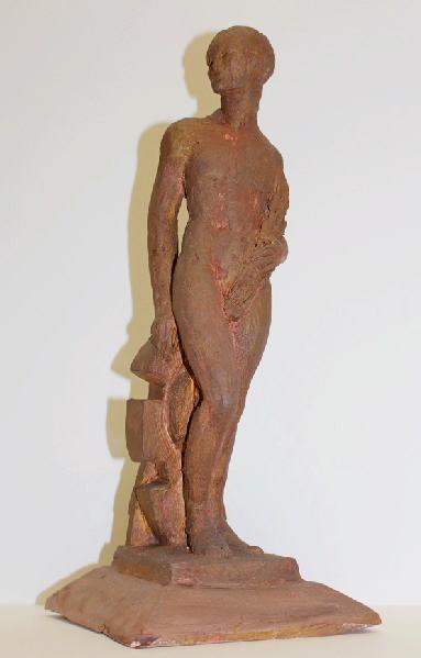 Homme à la gerbe de blé, Maurice Prost, 20e siècle