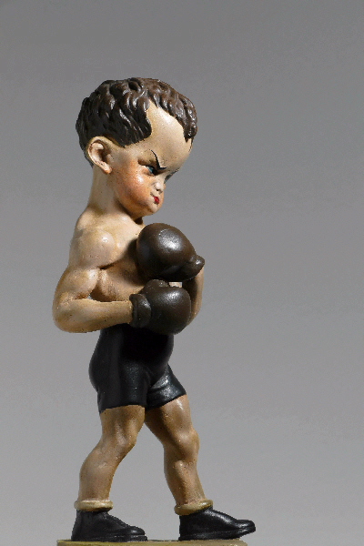 Le jeune pugiliste renfrogné ; La boxe_2
