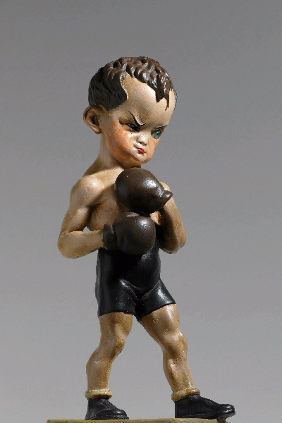 Le jeune pugiliste renfrogné ; La boxe_3