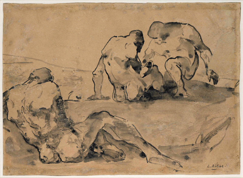 Trois hommes, Théodule Ribot
