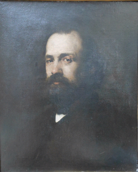 Portrait de Léon Mage, Théodule Ribot