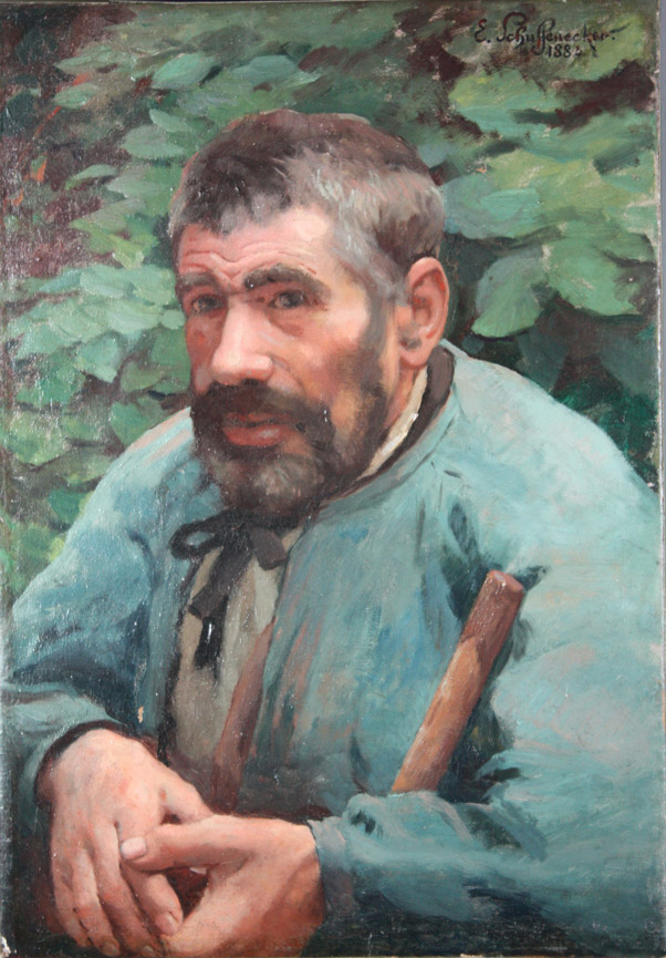 Le dernier paysan de Meudon, Émile Schuffenecker, 1884