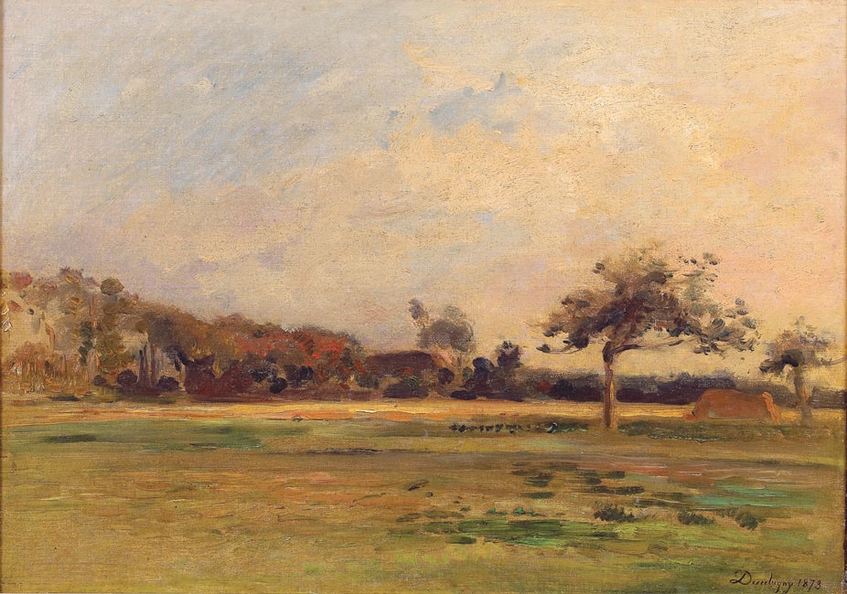 Le plateau de Valmondois, près d'Auvers-sur-Oise, Charles-François Daubigny, 1873