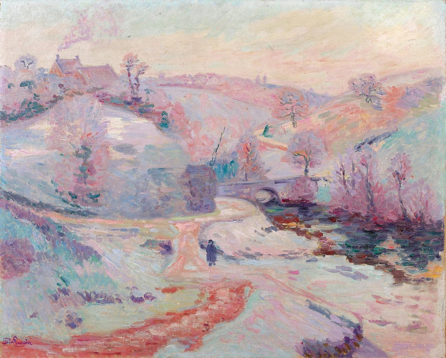 Le pont Charraud, bords de la Creuse, Armand Guillaumin, 1905 (vers)