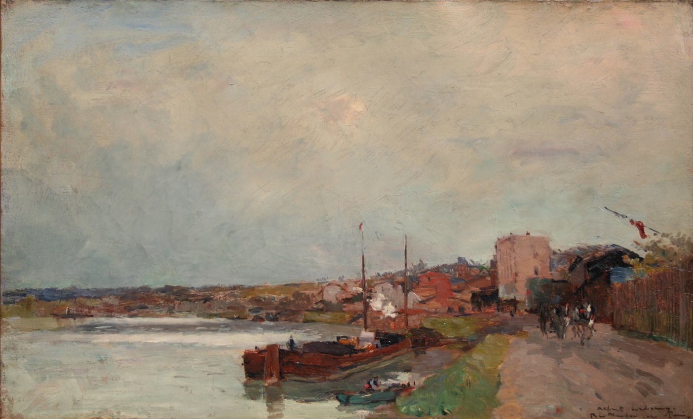 La Seine au Bas-Meudon, Albert Lebourg, 1900 vers