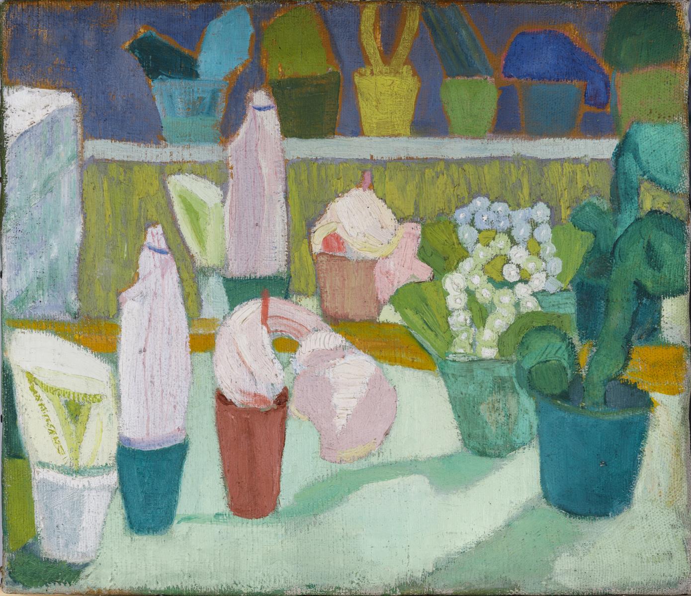 Sans titre [Nature morte aux pots], Sarah Lipska, 1915-1925