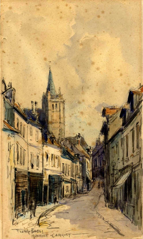 Montfort-l'Amaury, Frank Myers Boggs, 1903