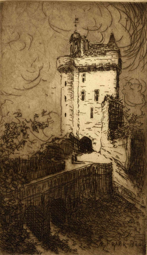 Tour médiévale, Frank Myers Boggs, 1906 vers