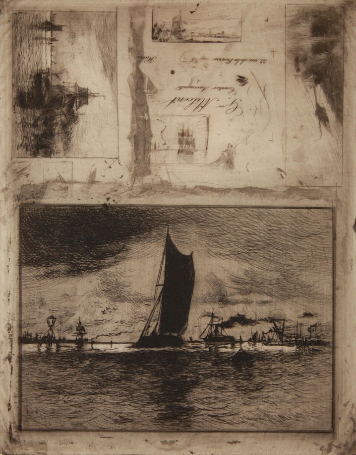 G.Milcent, courtier assermenté, Frank Myers Boggs, 4e quart 19e siècle, 1er quart 20e siècle