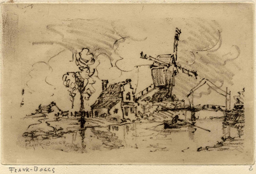 Souvenir de la Hollande, Frank Myers Boggs, 4e quart 19e siècle, 1er quart 20e siècle